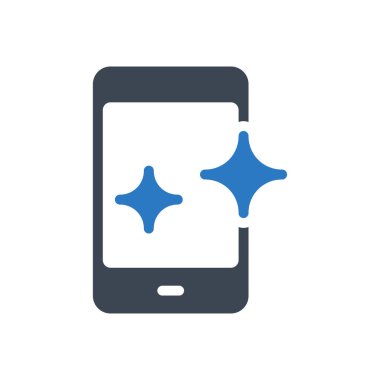 telefon vektörü renk simgesi