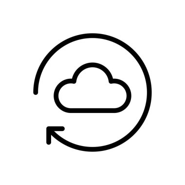 ev sahibi vektör ince çizgi simgesi