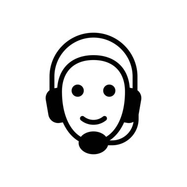 servis vektörü düz simgesi