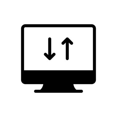 Vektör glyph düz simgesi indir