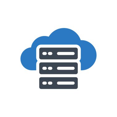 depolama vektörü renk simgesi