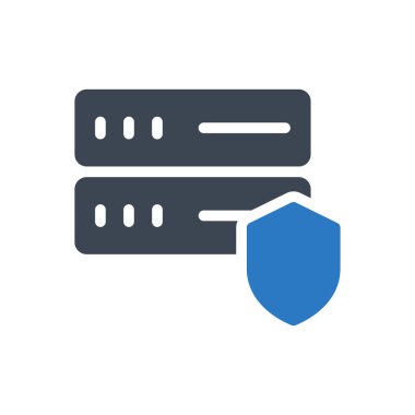 güvenlik vektörü renk simgesi