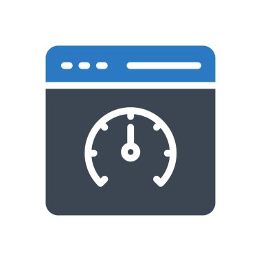 performans vektörü renk simgesi