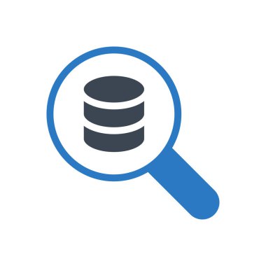 veritabanı vektör renk simgesi