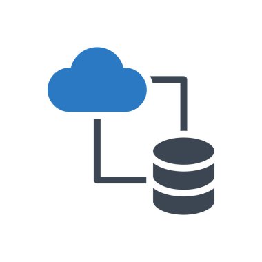 dosya aktarım vektörü renk simgesi