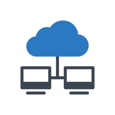 ağ vektörü renk simgesi