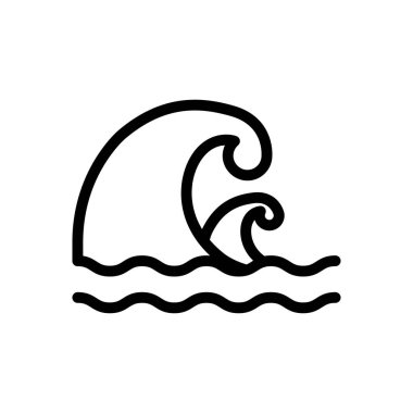 dünya vektör ince çizgi simgesi