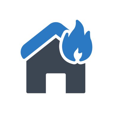 Vektör kabartma renk simgesini yak