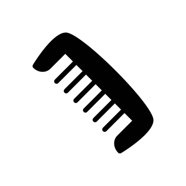 Vektorový Symbol Vlasů Plochá Ikona — Stockový vektor