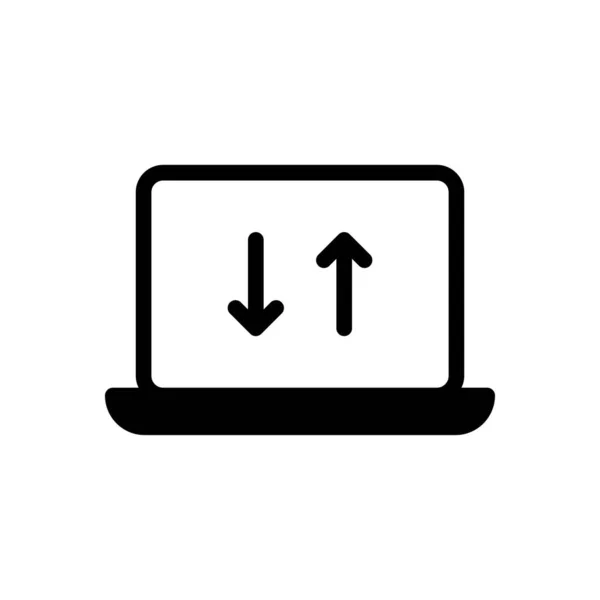 Télécharger Vecteur Glyphe Icône Plate — Image vectorielle