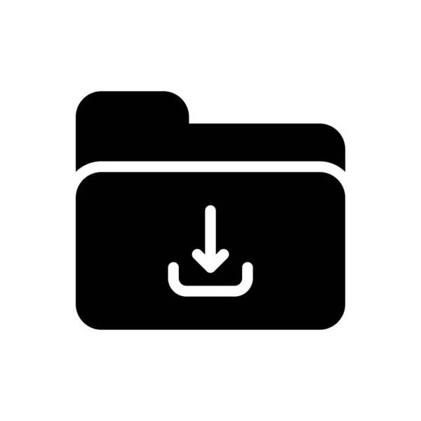 Télécharger Vecteur Glyphe Icône Plate — Image vectorielle