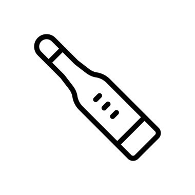 Checker vektör ince çizgi simgesi