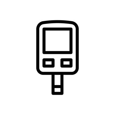 tıbbi vektör ince çizgi simgesi