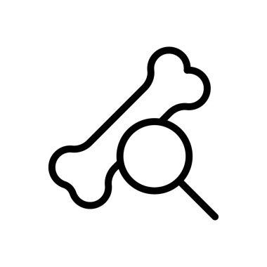 tıbbi vektör ince çizgi simgesi