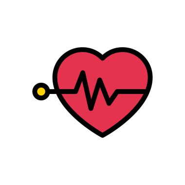 yaşam vektörü düz renk simgesi