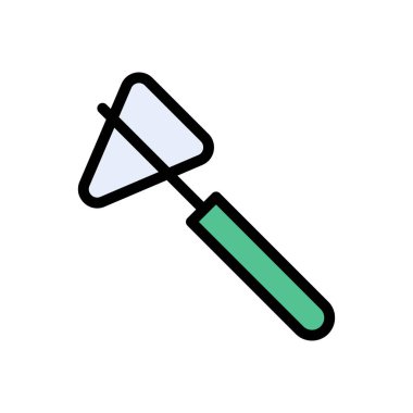 sözlü vektör düz renk simgesi