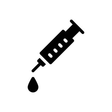 İğne vektör düz simge