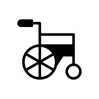 vektör glyph düz simgesini kapat