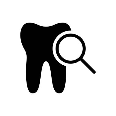 check-up vektör düz simgesi