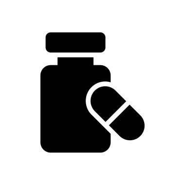 uyuşturucu vektörü düz simge