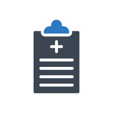 tıbbi vektör ince çizgi simgesi