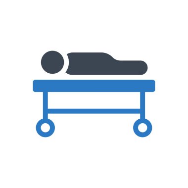 sedye vektörü ince çizgi simgesi