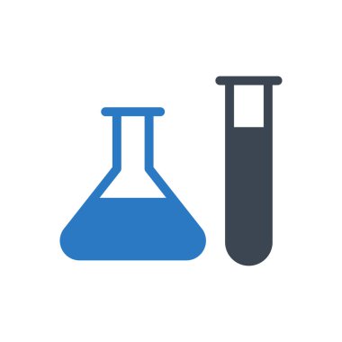 tüp vektör ince çizgi simgesi