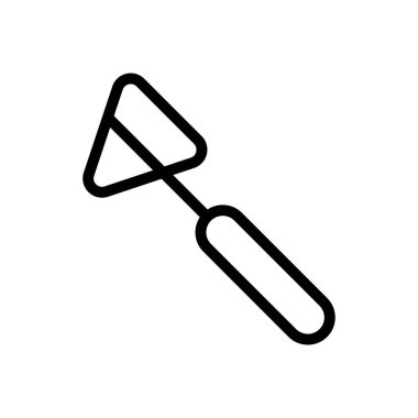 sözlü vektör ince çizgi simgesi