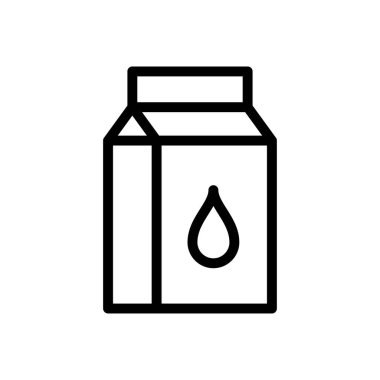 vektör ince çizgi simgesini paketle