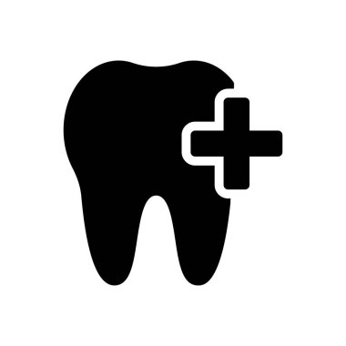 tıbbi vektör sembolü düz simge