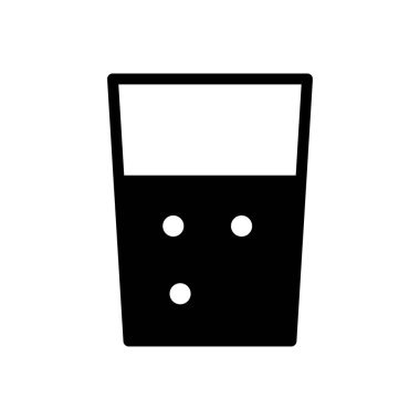 cam vektör düz simge