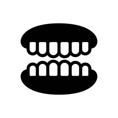 Sözlü vektör düz simgesi