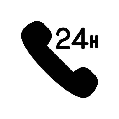 telefon vektörü simgesi düz simgesi