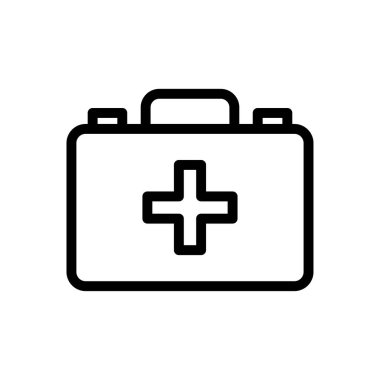 kit vektör ince çizgi simgesi