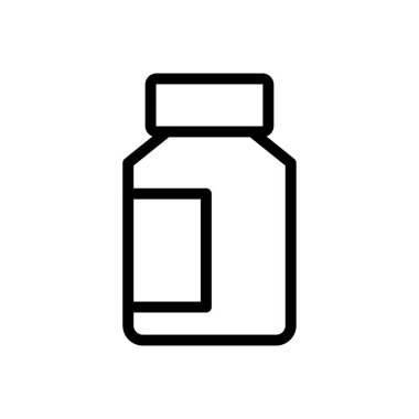 doz vektörü ince çizgi simgesi