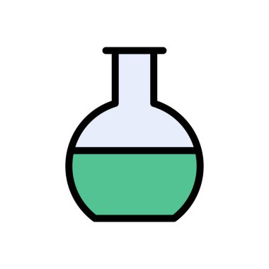 lab vektör düz renk simgesi