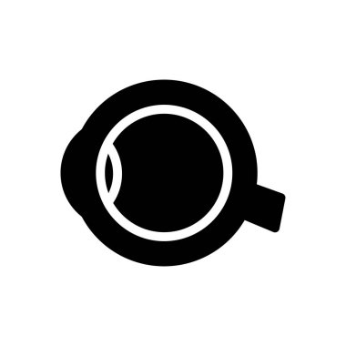 Retina vektör simgesi düz simge