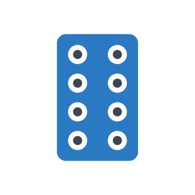 uyuşturucu vektör renk simgesi