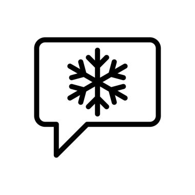 mesaj vektörü ince çizgi simgesi