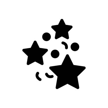 Kutlama vektörü düz simgesi