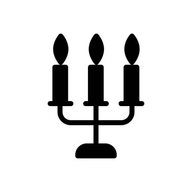 Mumlar vektör düz simge