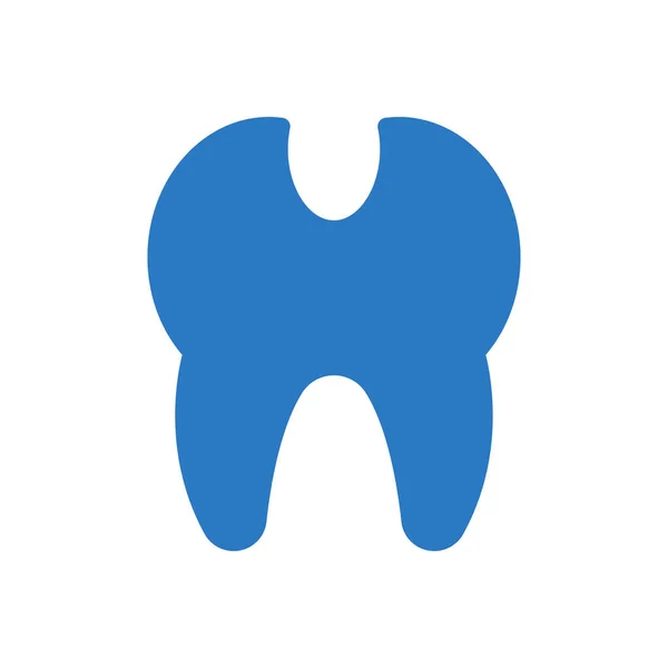 Teeth Vector Glyph Color Icon — 스톡 벡터