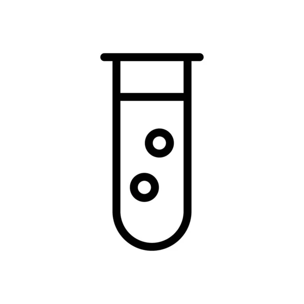 Buis Vector Dunne Lijn Pictogram — Stockvector