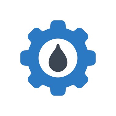 petrol vektörü renk simgesi