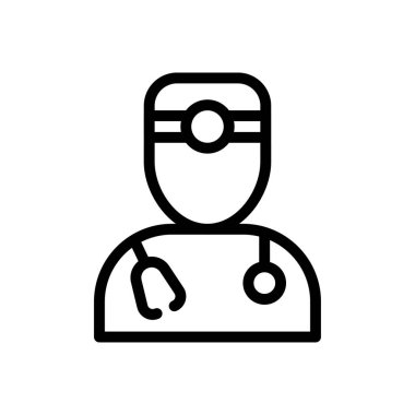 denetleme vektörü ince çizgi simgesi