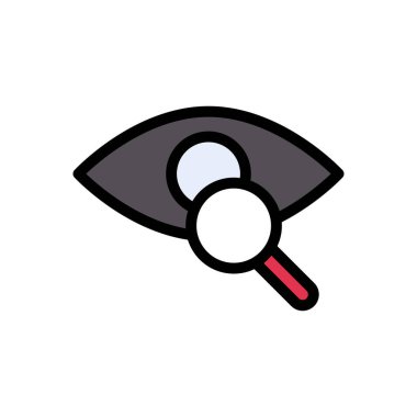 check-up vektörü düz renk simgesi