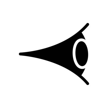 göz vektörü simgesi düz simge