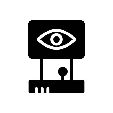 deneme vektörü düz simgesi