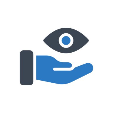 Lens vektörü ince çizgi simgesi