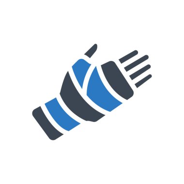 bandaj vektörü renk simgesi